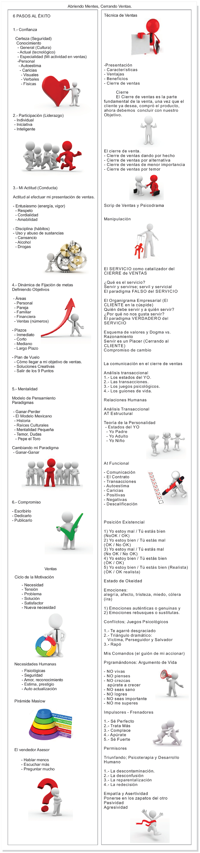 Curso Abriendo Mentes, Cerrando Ventas