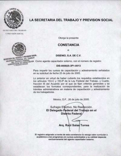 Constacia STPS Disenio, S.A. de C.V.