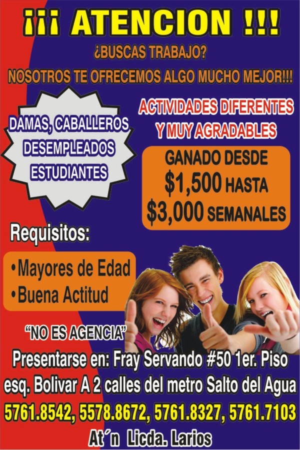 Lic. Larios solicita